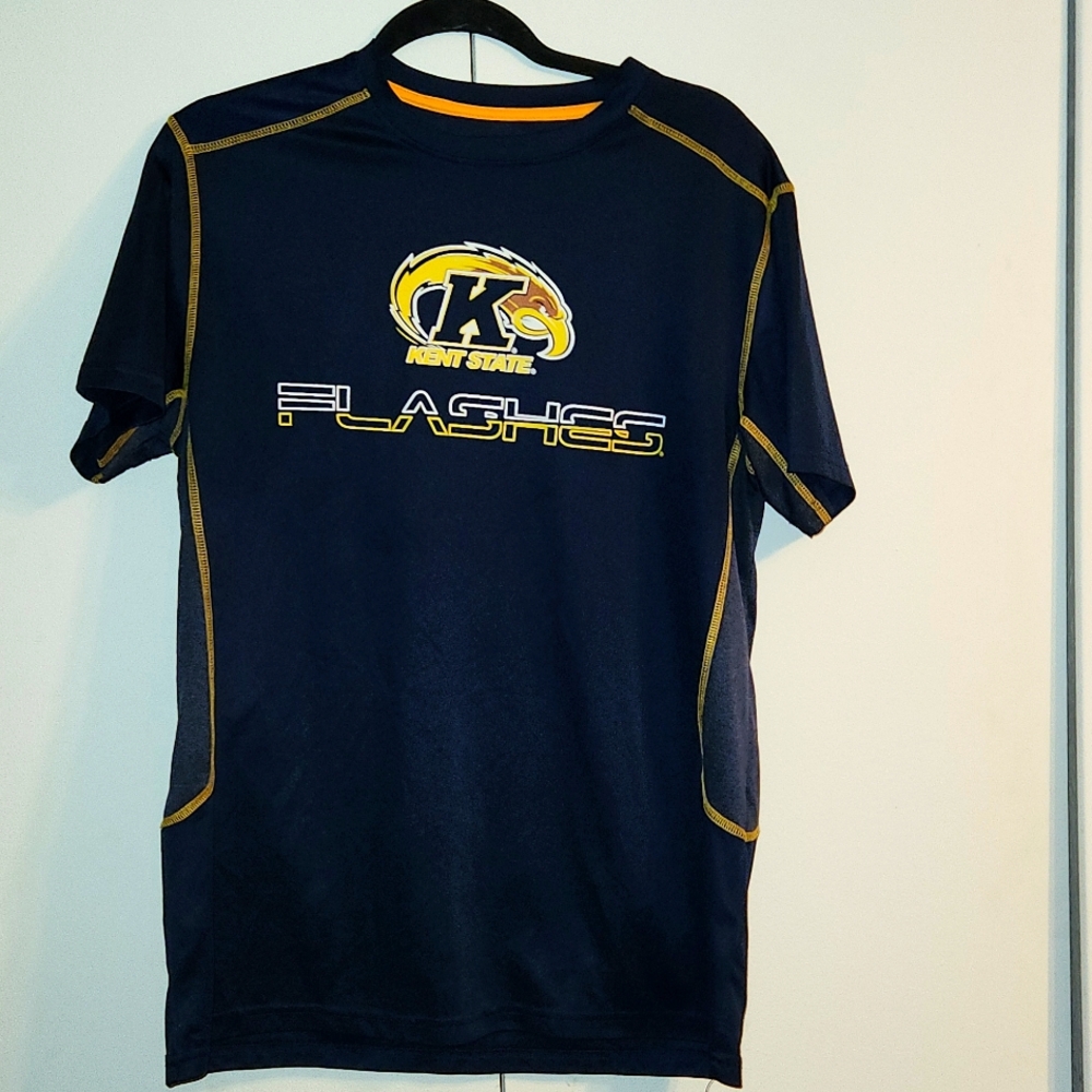 Kent State University T-Shirt Adult Large Navy Blue